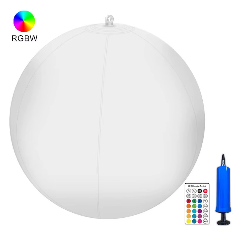 Boule flottante solaire lumière piscine