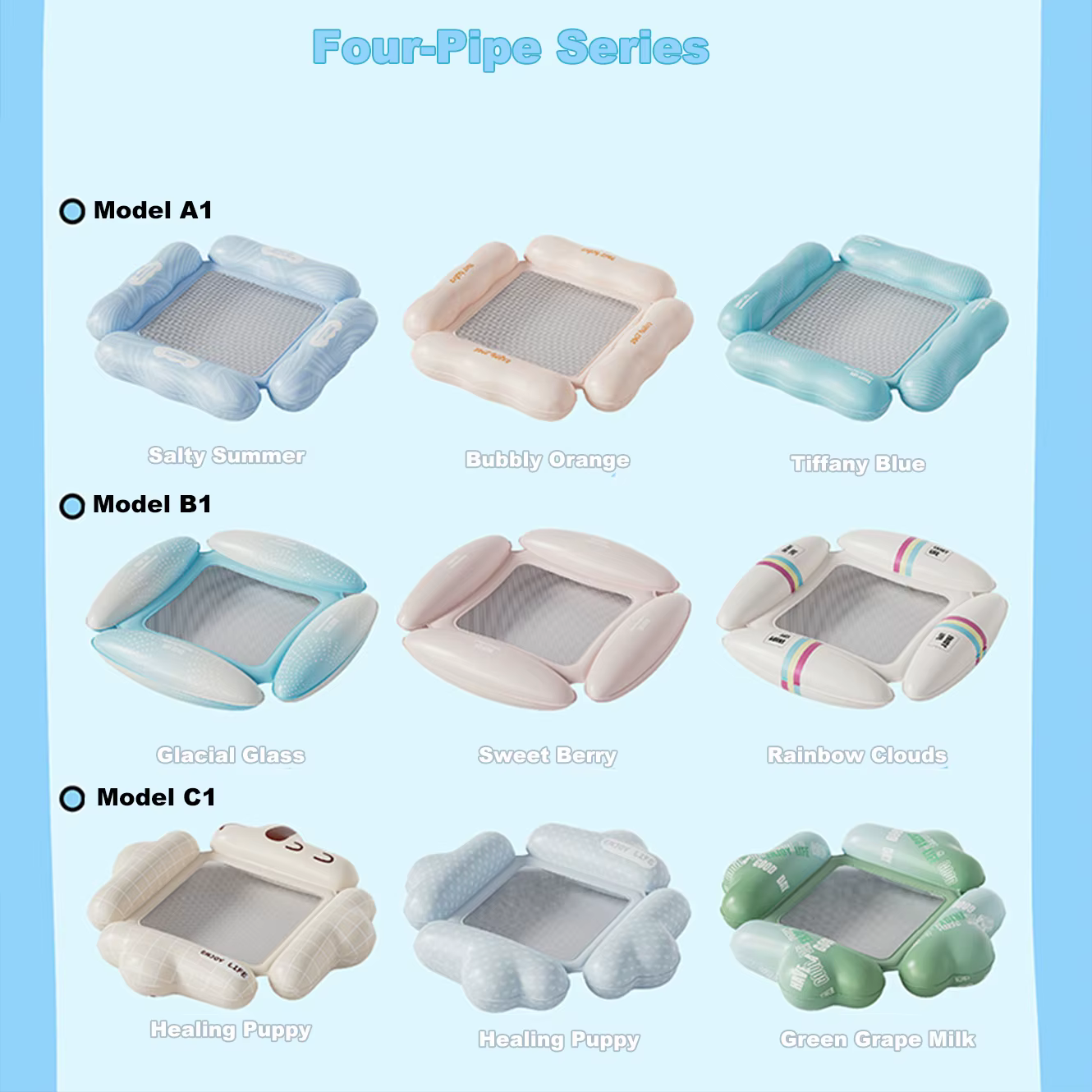1 flotteur gonflable pour piscine