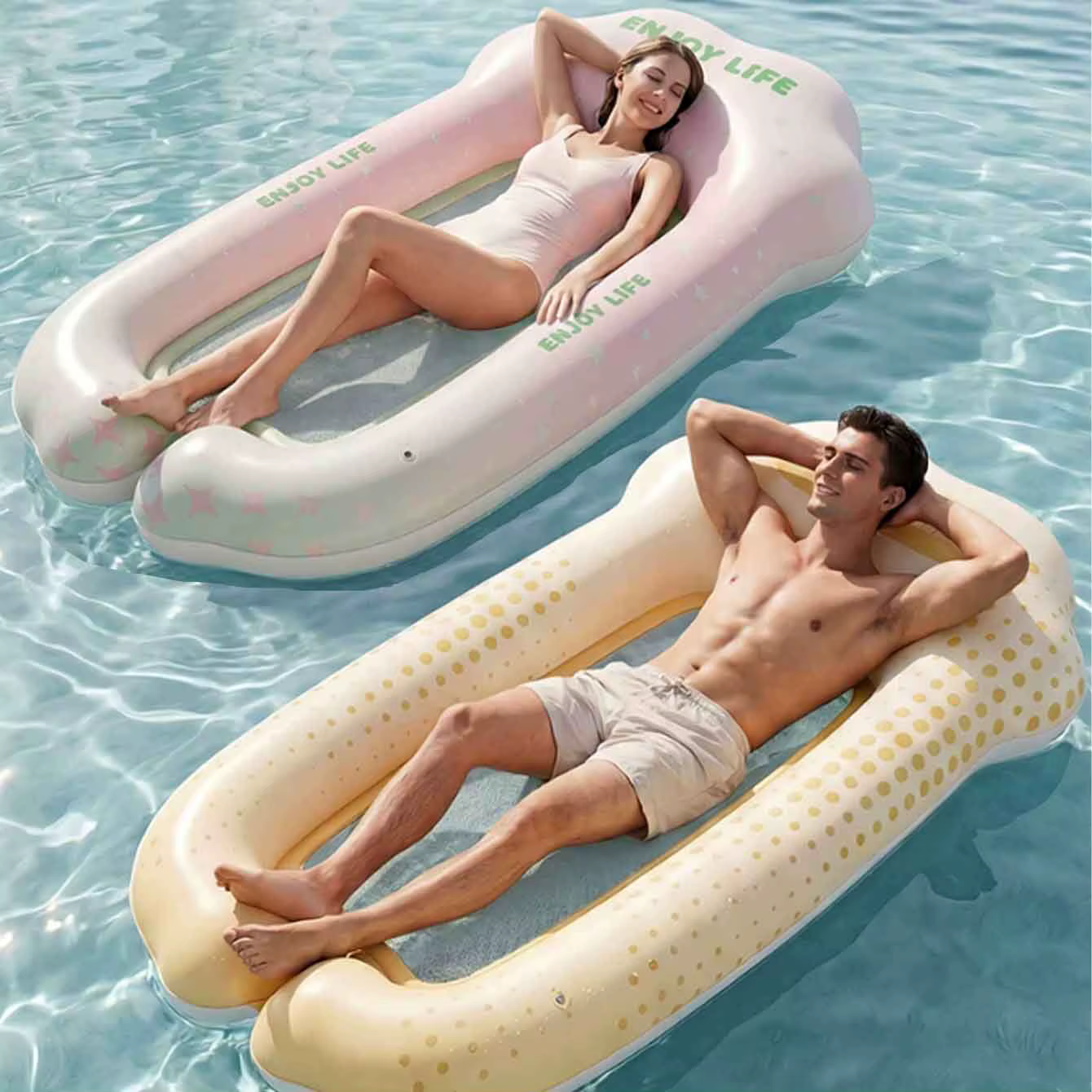 Hamac flottant gonflable pour piscine