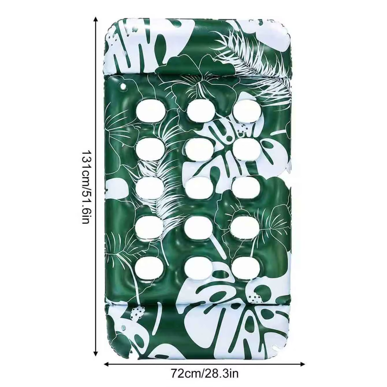 1 flotteur gonflable pour piscine adulte avec appui-tête