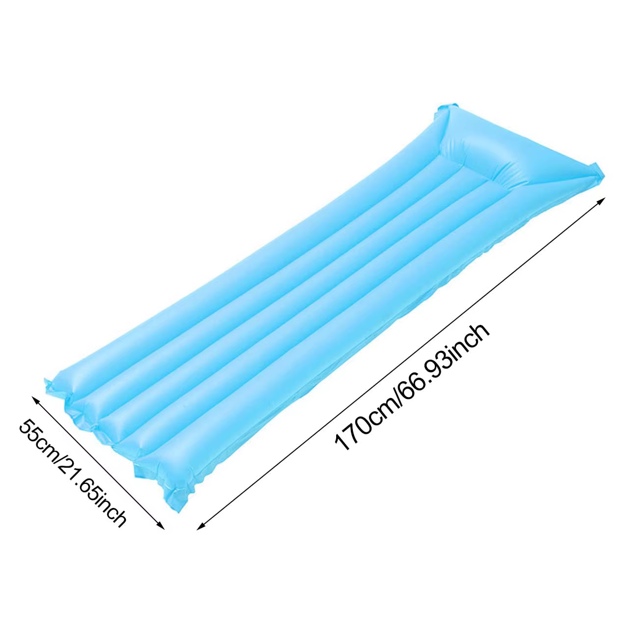 Matelas gonflable de piscine 1 pièce