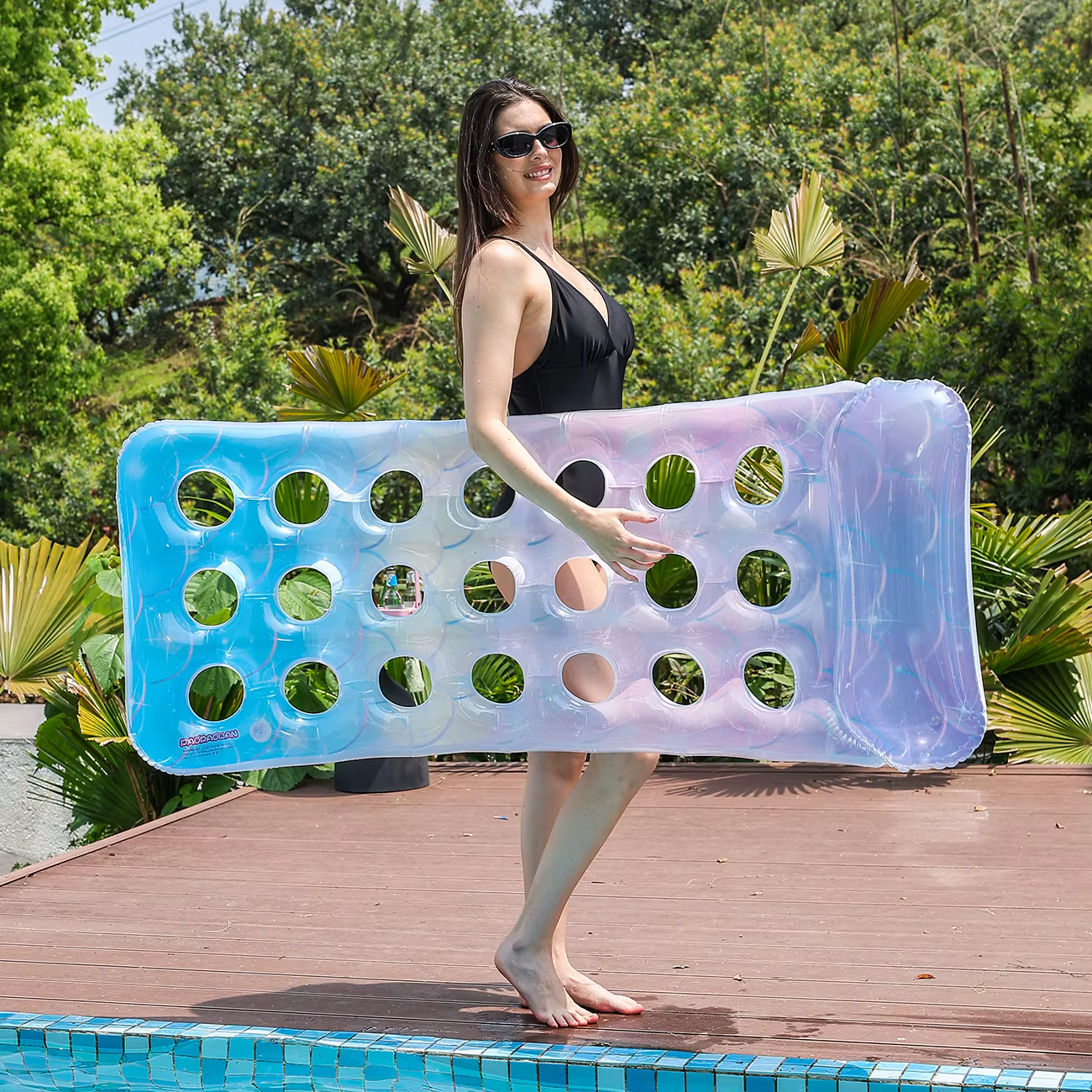 1 flotteur gonflable pour piscine pour adultes