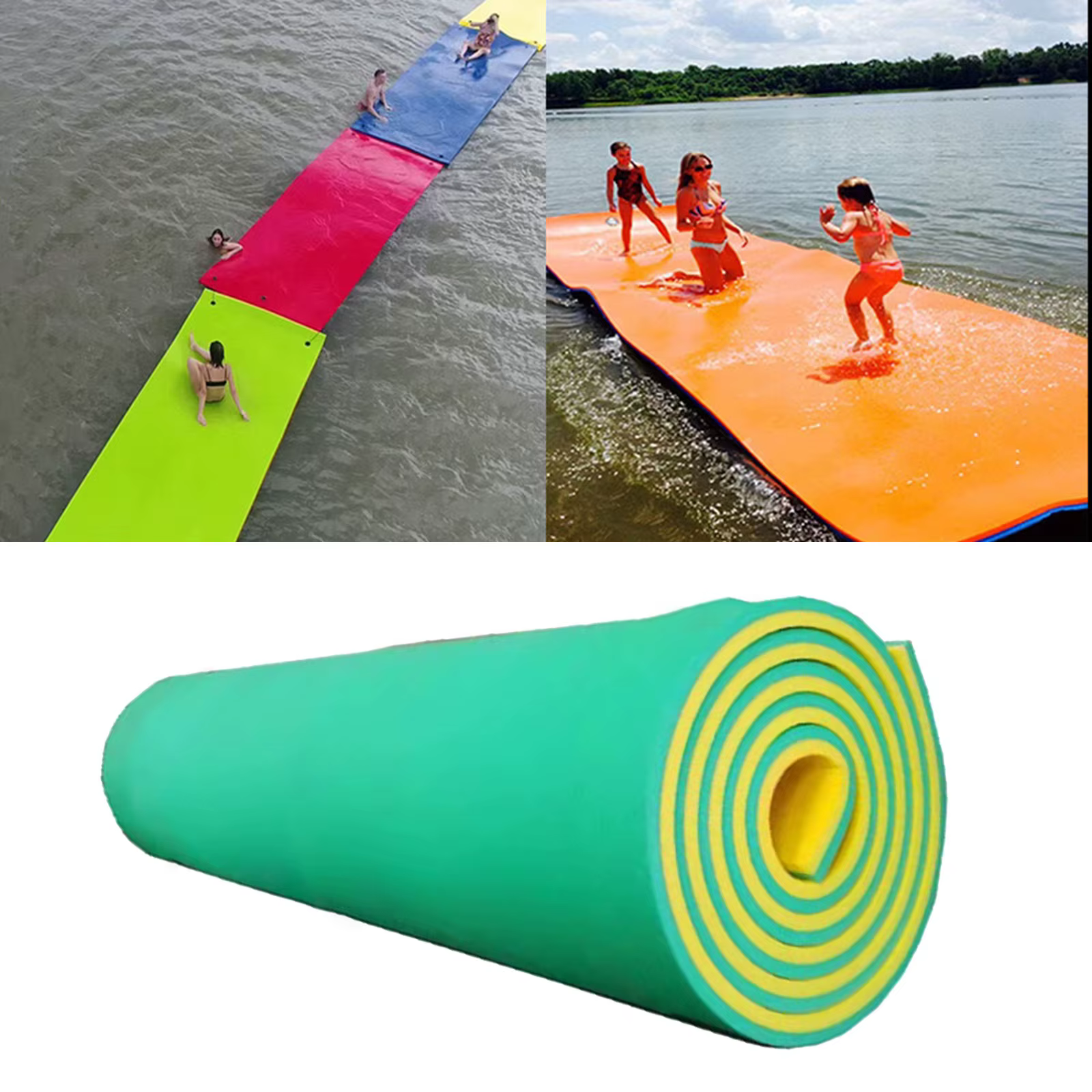 Tapis flottant pour l'eau
