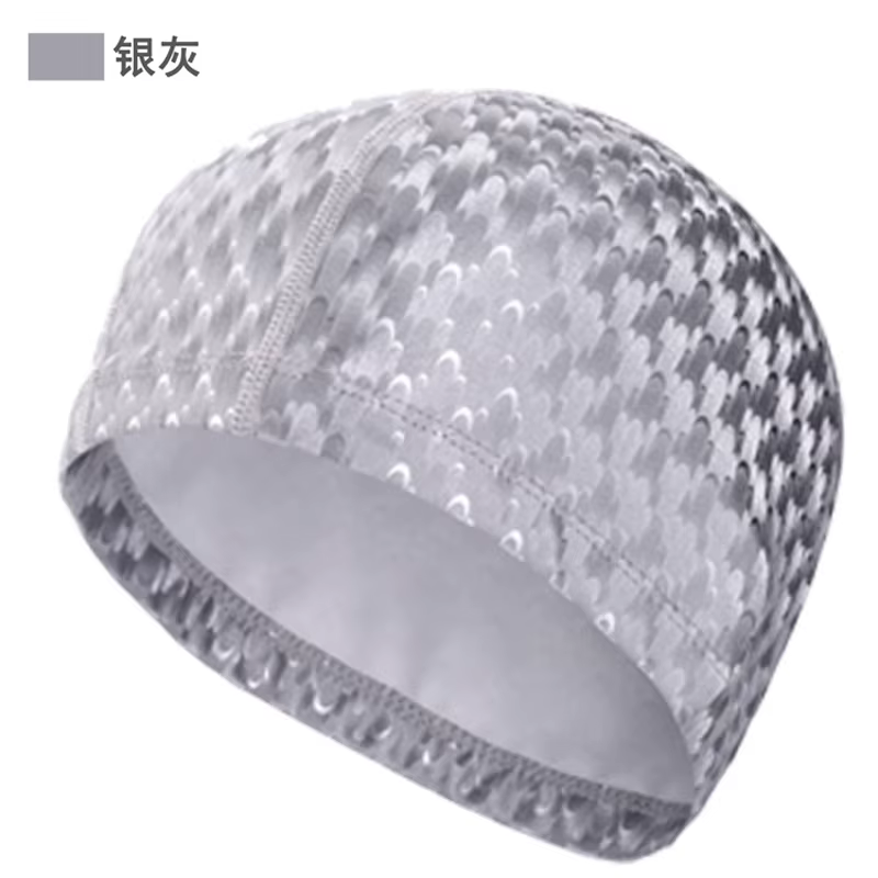 Chapeau de piscine en PU pour hommes/femmes adultes