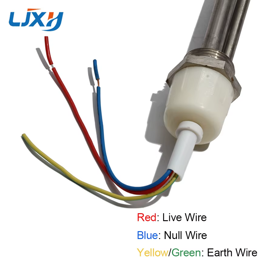 LJXH Tube chauffant électrique 32mm chauffage auxiliaire inséré sur le côté pour chauffe-eau solaire