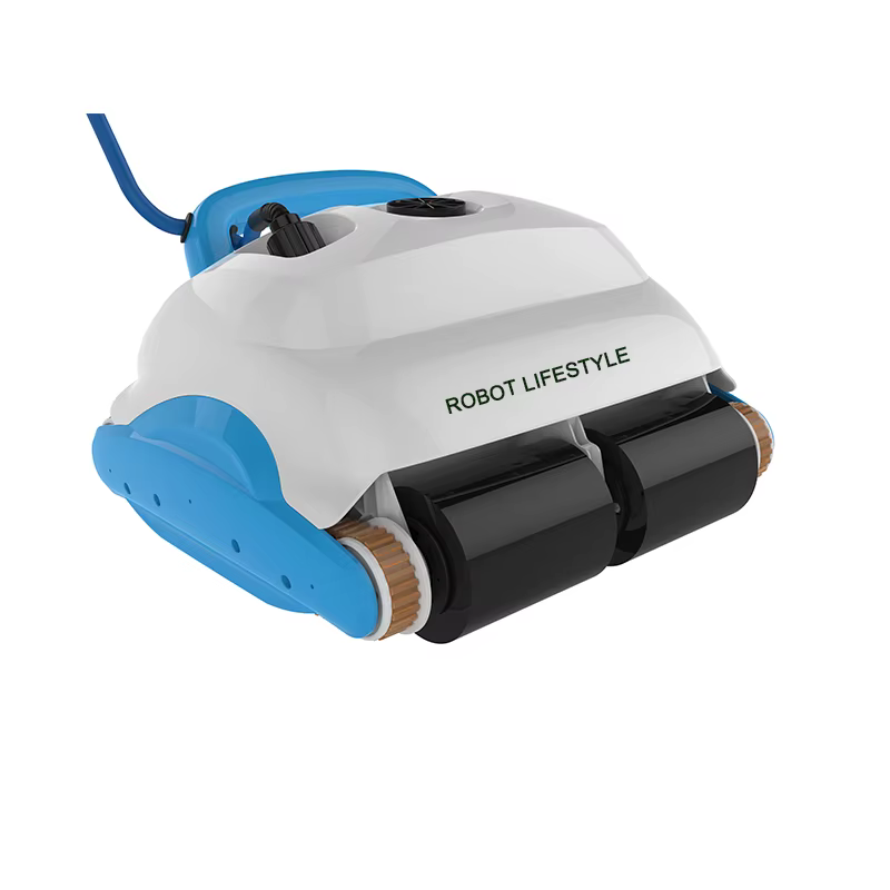 Aspirateur robot pour fond de piscine et mur de livres