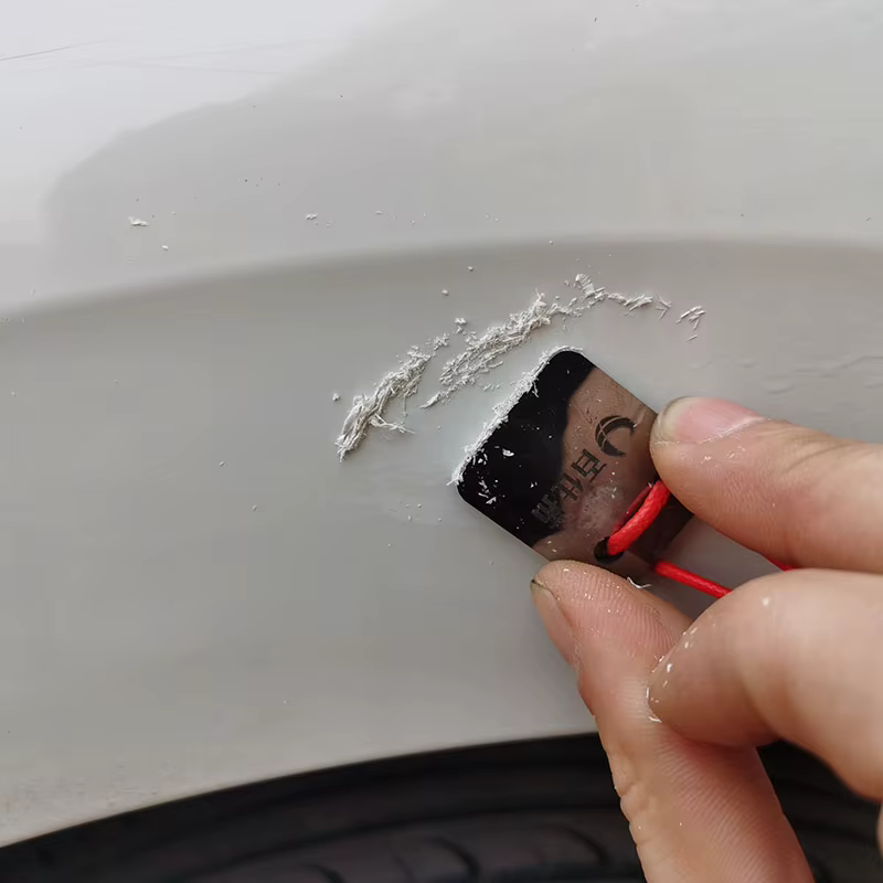 ATPRO-Grattoir de réparation de point d'affaissement de peinture en aérosol de voiture, acier au tungstène, surface super dure, traitement de polissage pour enlever SAF