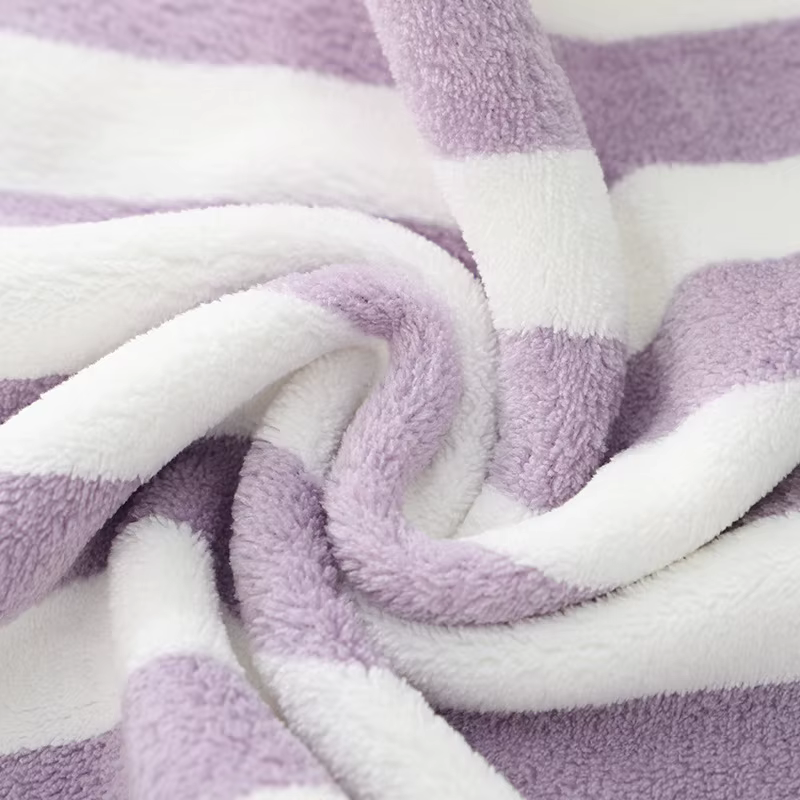 Serviette de bain en flanelle pour piscine et salle de bain