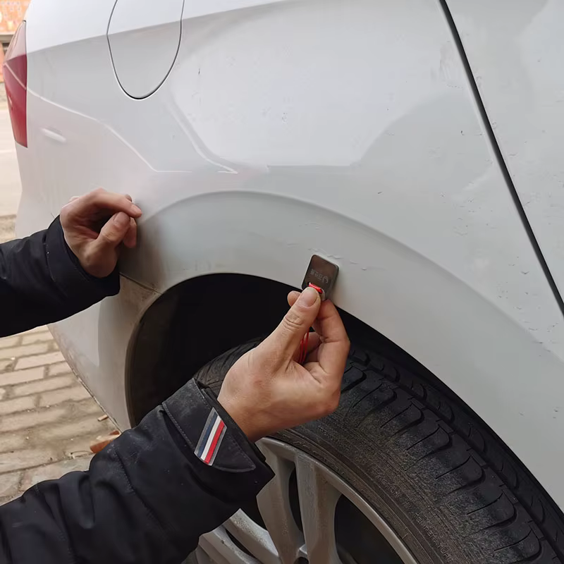 ATPRO-Grattoir de réparation de point d'affaissement de peinture en aérosol de voiture, acier au tungstène, surface super dure, traitement de polissage pour enlever SAF