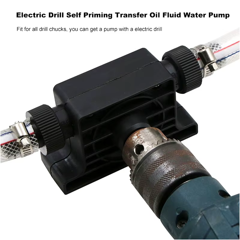 Pompe à eau portable pour perceuse électrique