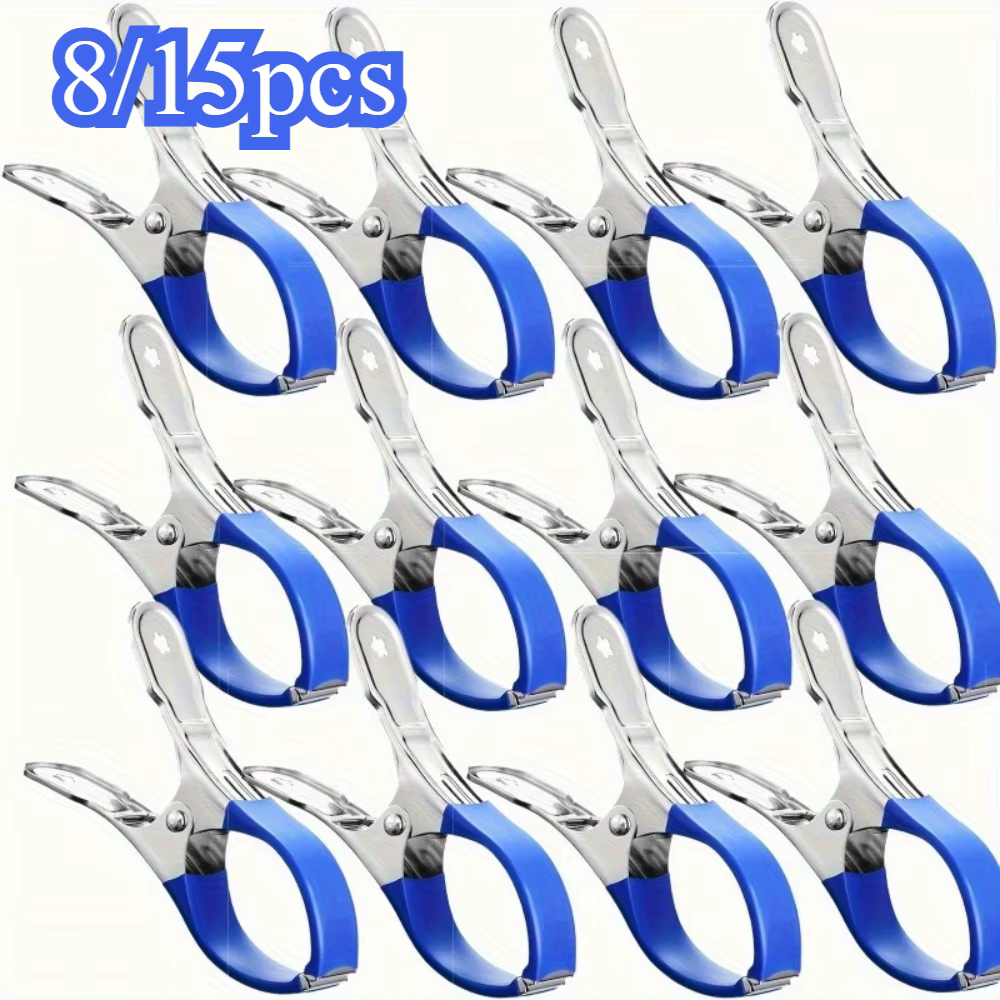 Clips de couverture de piscine en acier inoxydable 8/15