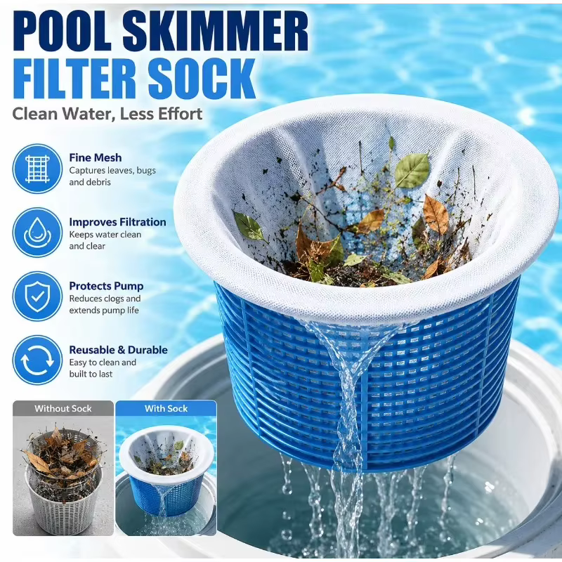 50/10PC Housse de protection pour piscine