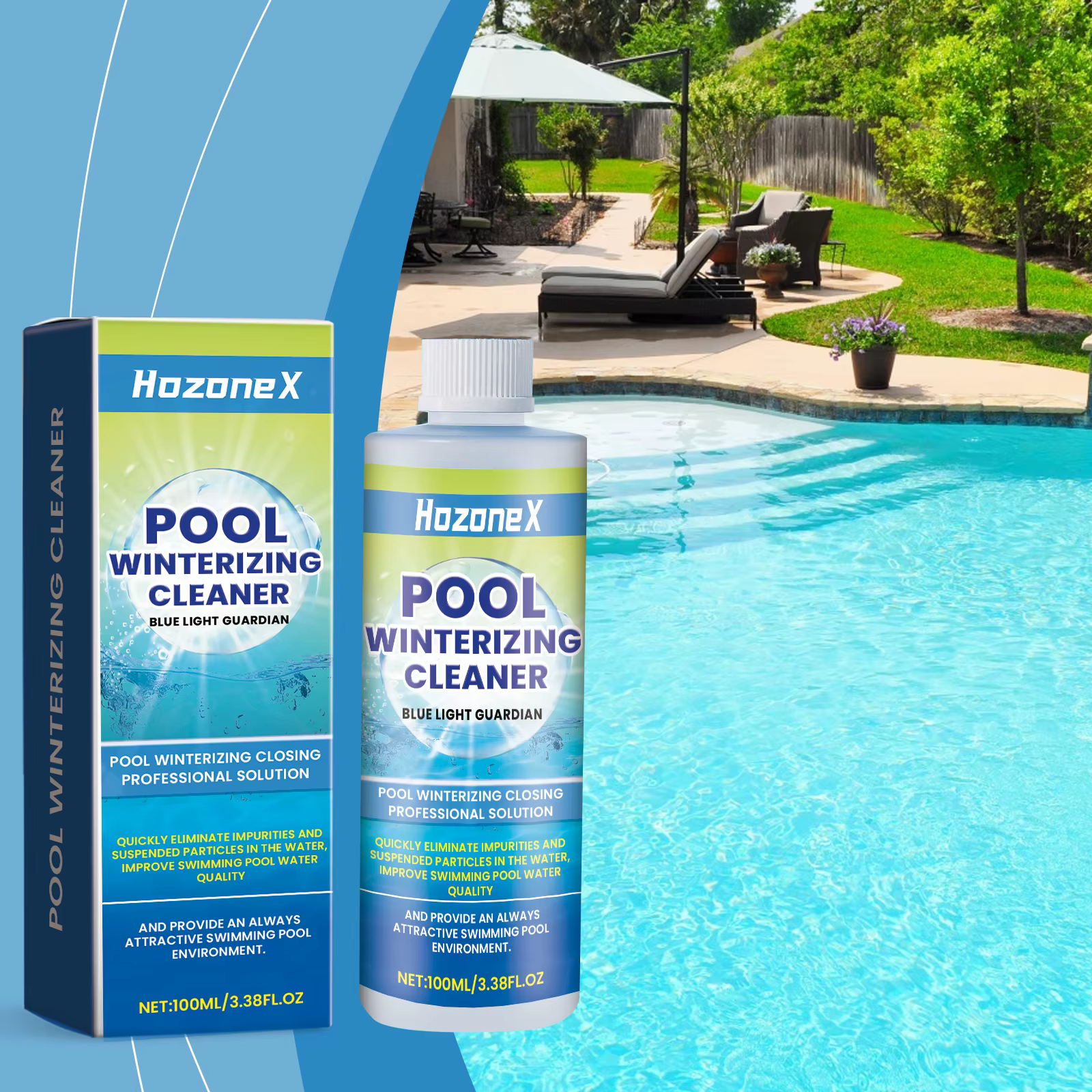 Clarificateur d'eau de piscine