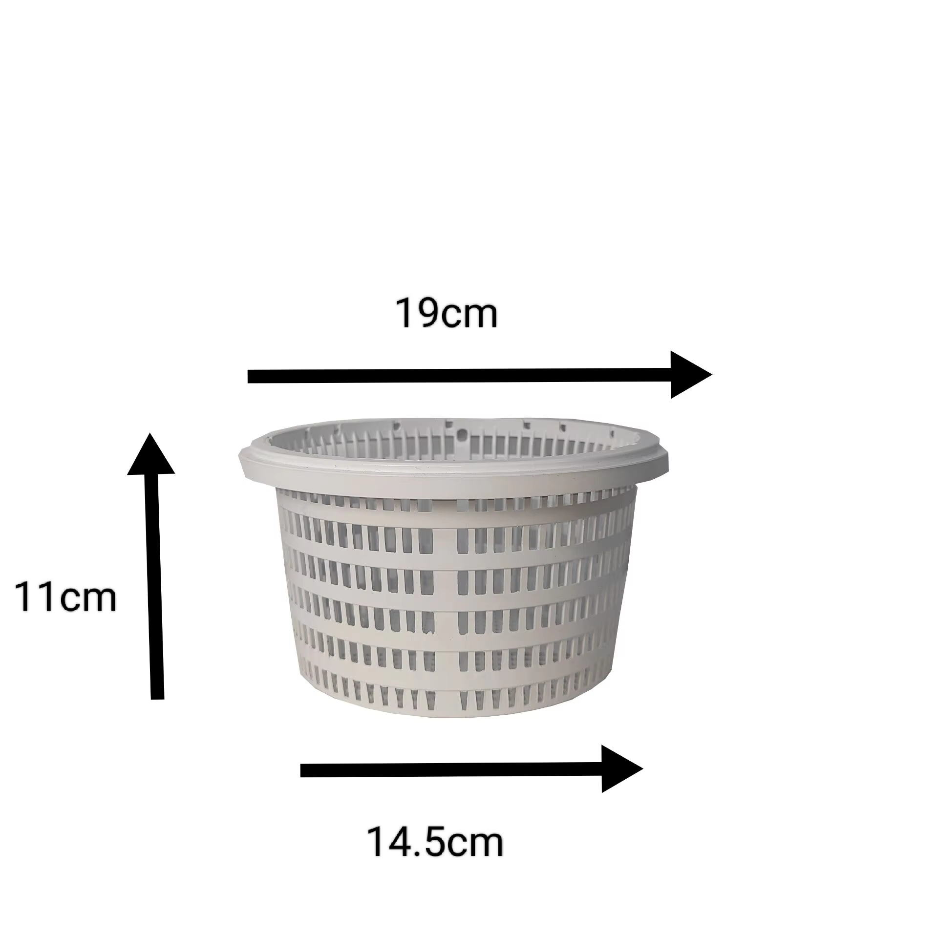 Panier d'écumoire de piscine de 19cm