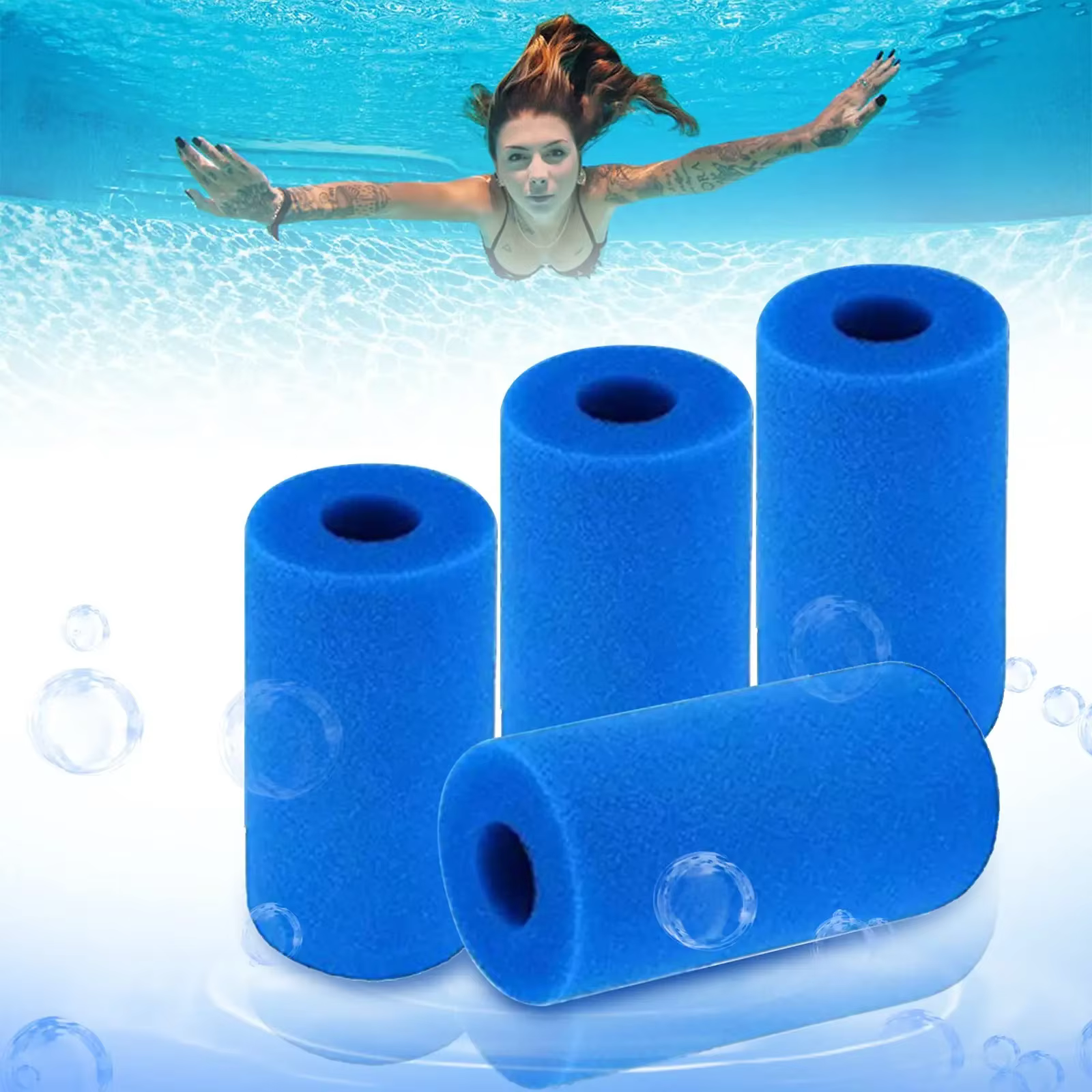 Cartouche filtrante en mousse
