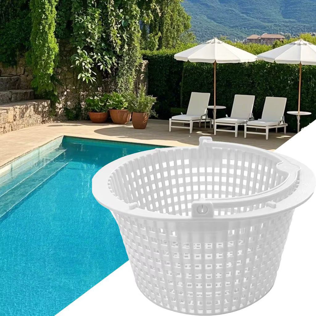 Panier de skimmer pour piscine hors sol Hayward SP1091LX SP1091WM avec poignée – Outil de nettoyage