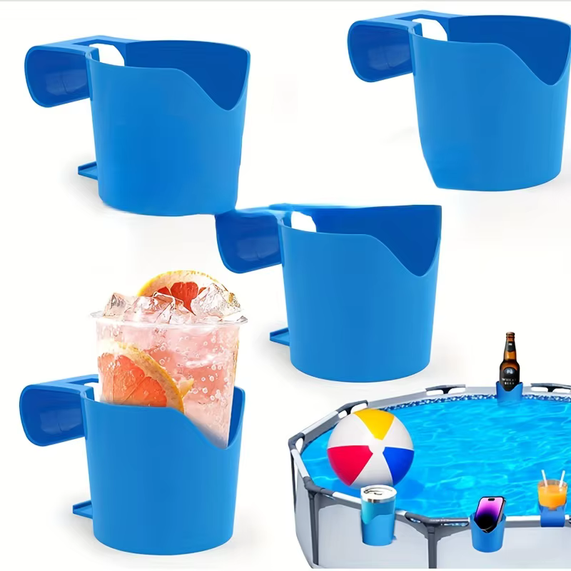 Porte-gobelets au bord de la piscine pour piscines hors sol