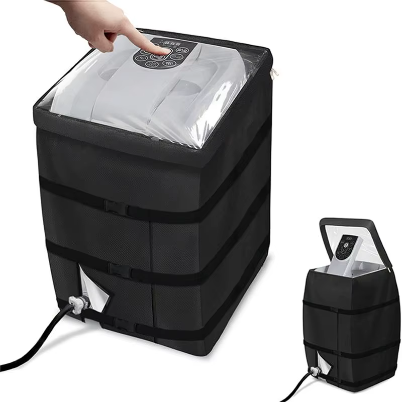 A67P-couvercle de pompe de chauffage de Spa de jacuzzi avec fenêtre supérieure transparente en PVC