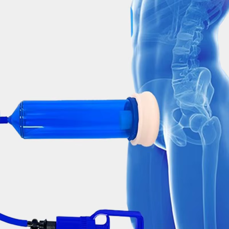 Appareil d'entraînement du pénis pour hommes, machine d'exercice d'étirement, pompe à vide à pression négative