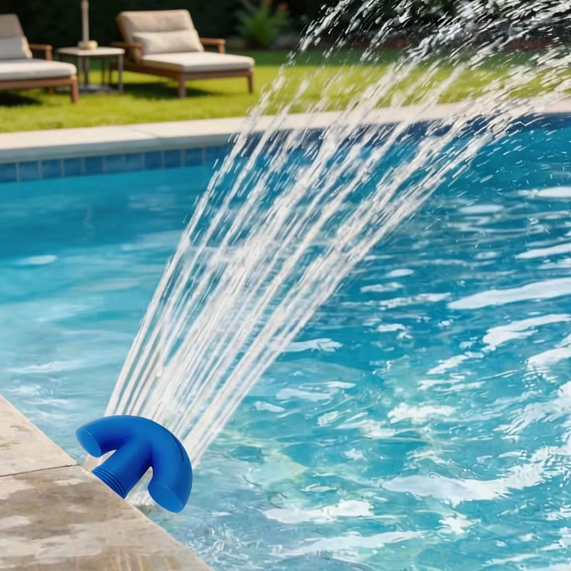 Fontaine de piscine, aérateur, cascade, arroseur, accessoire de refroidissement pour piscine enterrée ou hors sol, 1 pièce