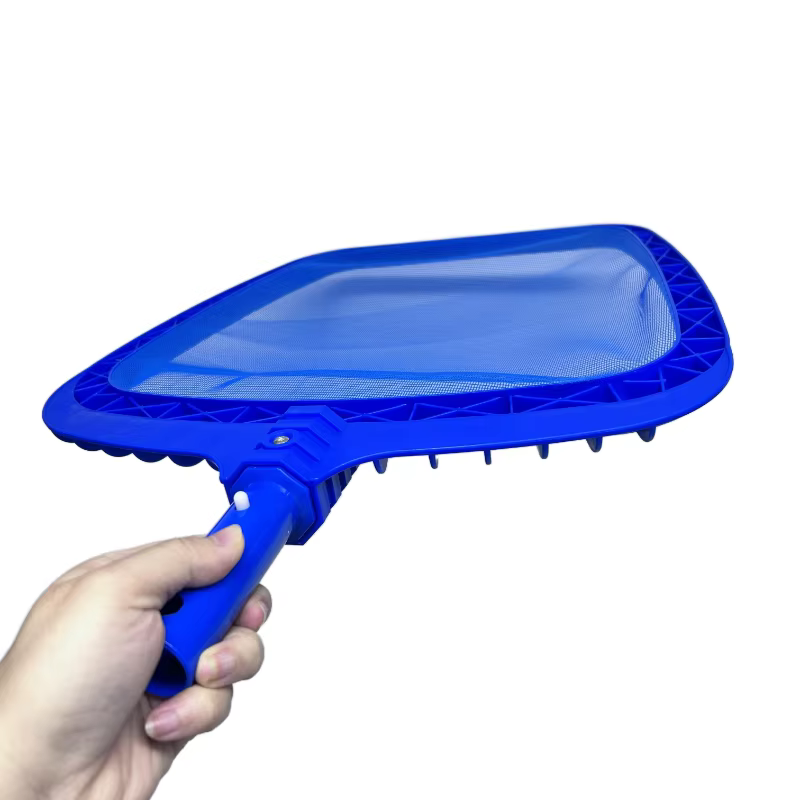 Épuisette de nettoyage de piscine avec manche télescopique