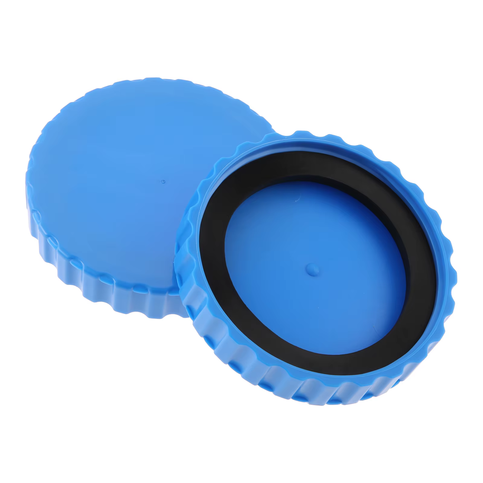 2 bouchons d'hiver pour piscine avec 2 joints assortis pour piscines Intex et Bestway