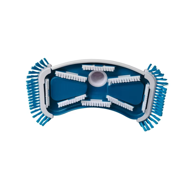 Tête d'aspirateur avec brosses latérales
