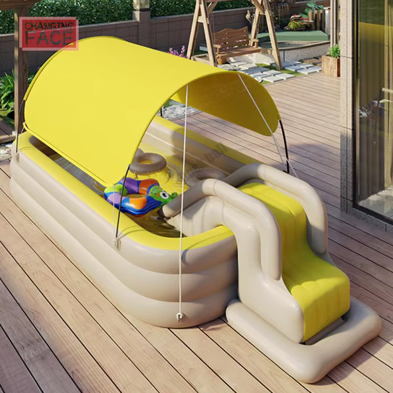 Grande piscine gonflable d'été pour la famille