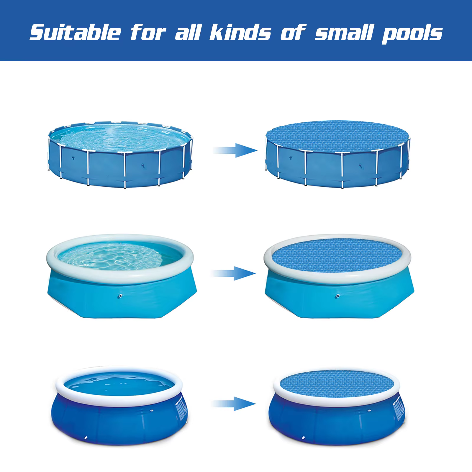 Juste de protection pour piscine de 4
