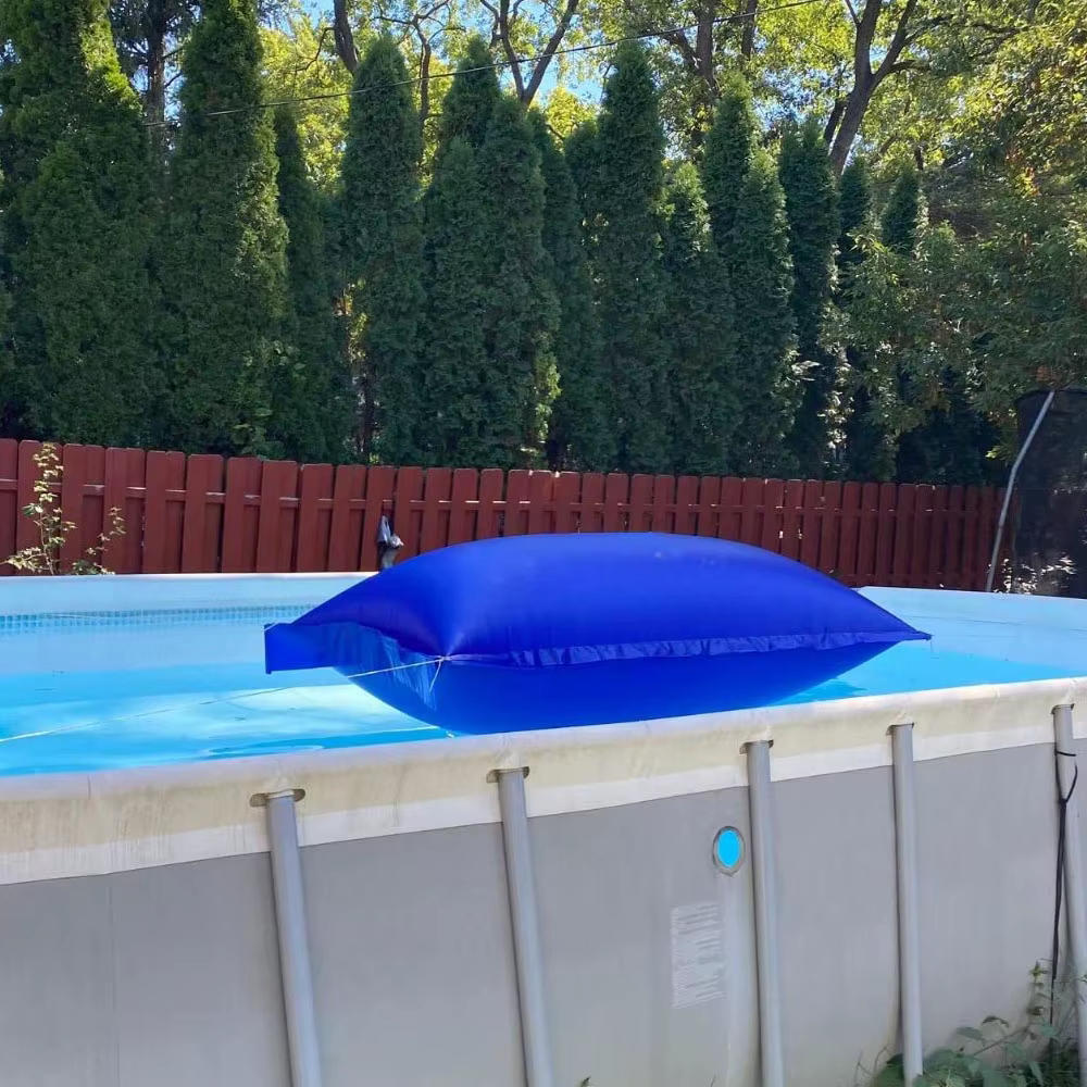 Oreiller de piscine gonflable d'hiver
