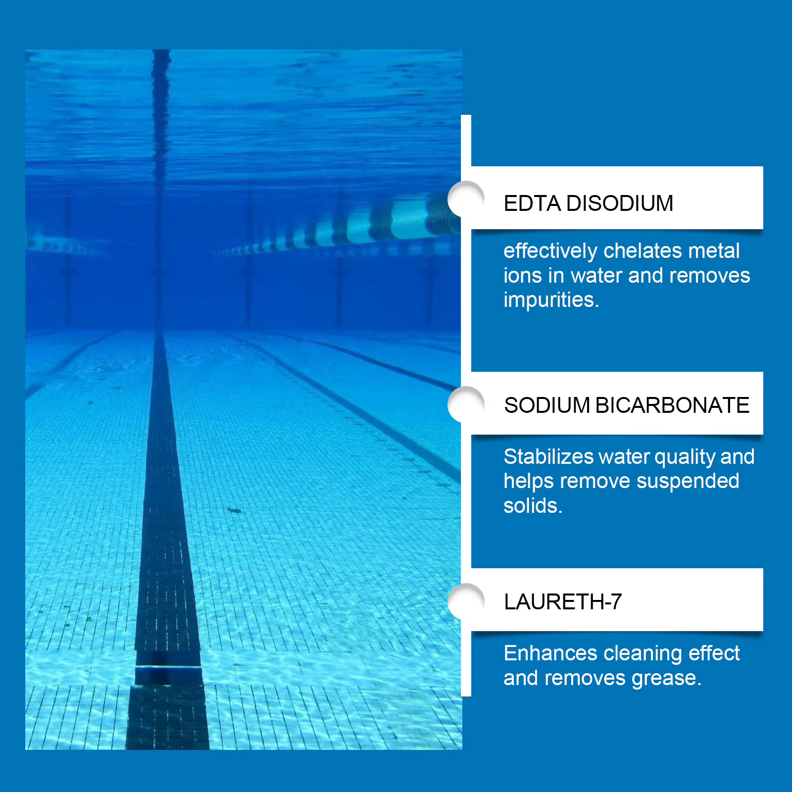 Clarificateur d'eau de piscine