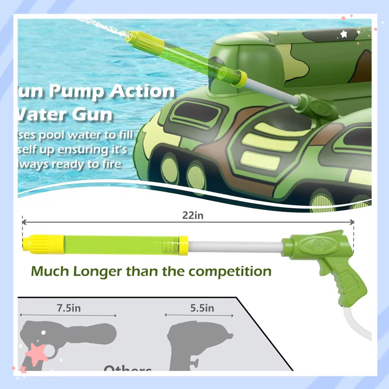 Bouée gonflable de tir aquatique camouflage avec siège coussiné résistant aux déchirures pour adultes