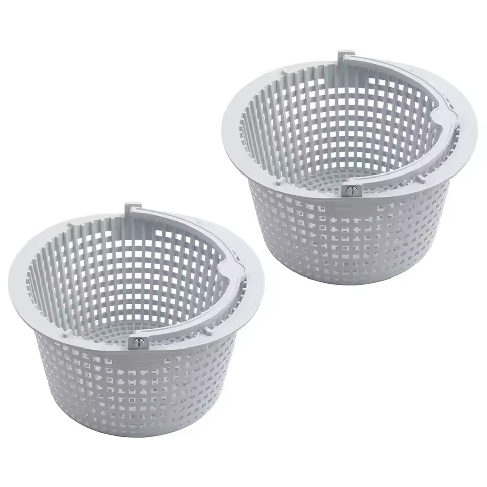 Panier de filtration de remplacement pour skimmer de piscine avec poignée