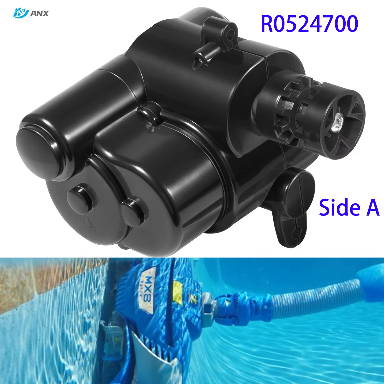 R R 0524700 Dispositif de contrôle de Direction latéral pour Zodiac Baracuda MX8 MX8 Elite