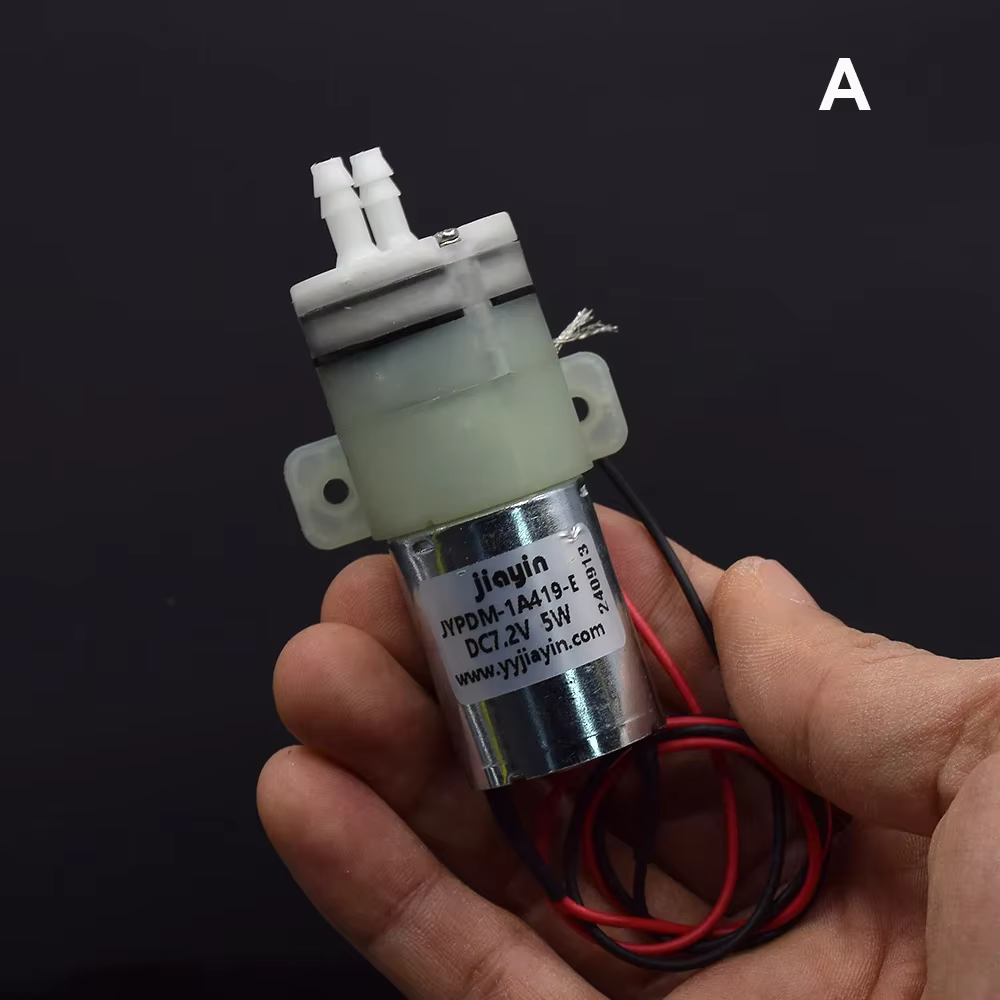 DC 6V 7.2V 7.4V 5W Micro 370 moteur pompe à eau Mini auto-amorçante aspiration