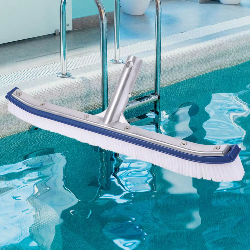 Brosse de nettoyage de piscine de 18 pouces