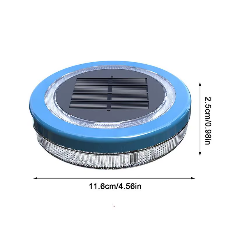 Lampe solaire LED pour piscine