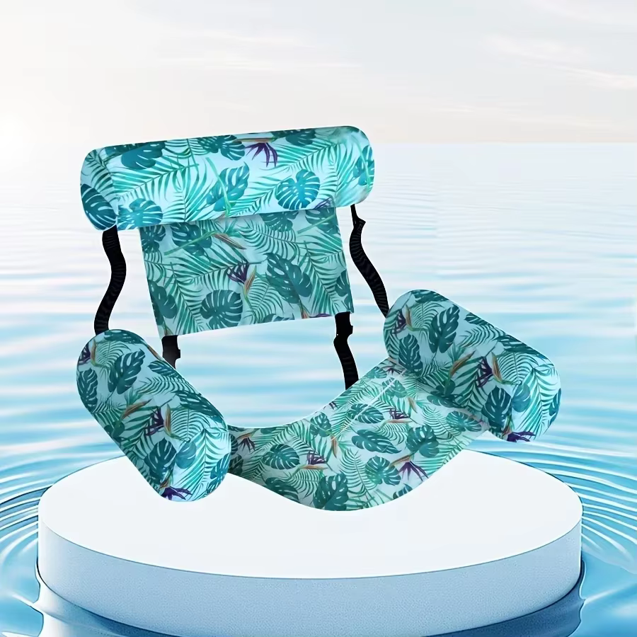 Canapé flottant pliable à double usage pour piscine et plage
