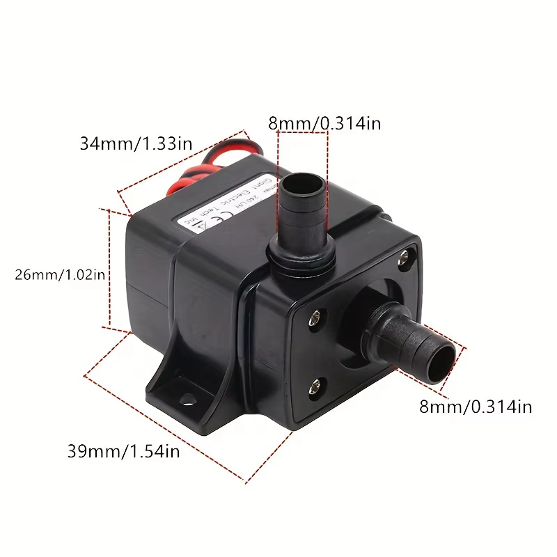 Pompe à eau électrique Portable 12V DC 4.8W