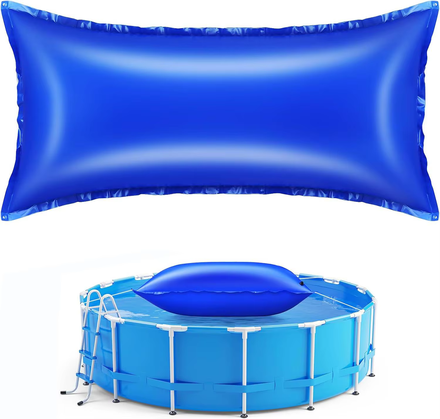 Oreiller de piscine gonflable d'hiver