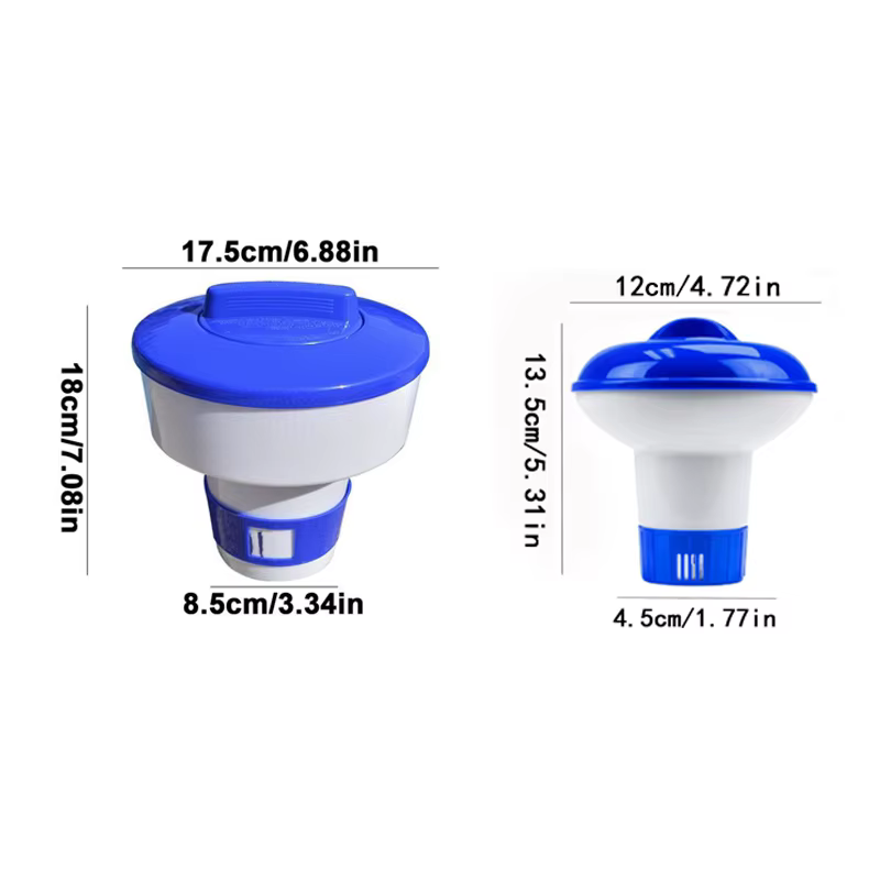Pilule de piscine, conteneurs de tasse flottante pour le nettoyage