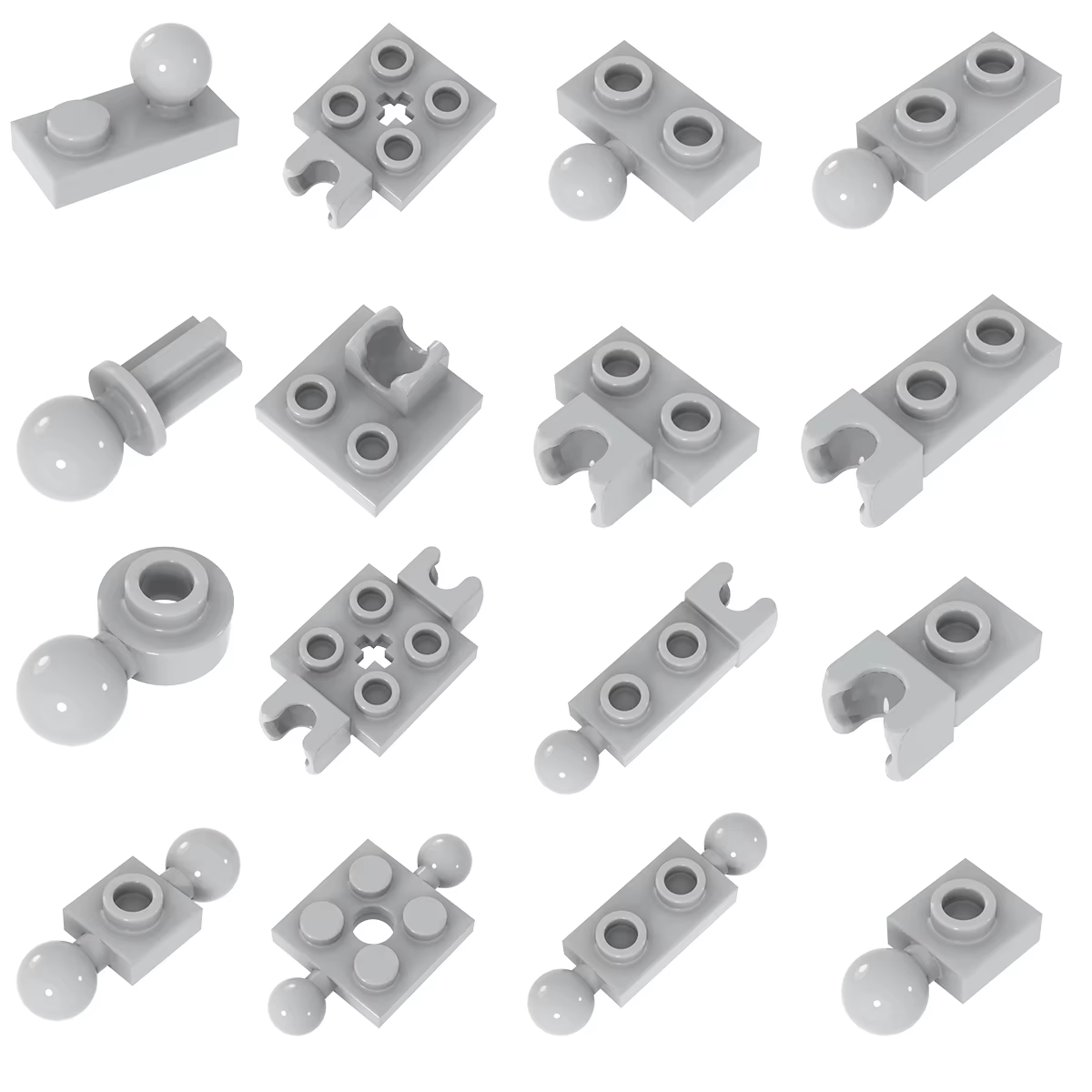 Super Robot MOC, blocs de construction de boule de remorquage articulée modifiée, jouets compatibles avec la guerre pour enfants, Machine d'apprentissage précoce, cadeaux éducatifs