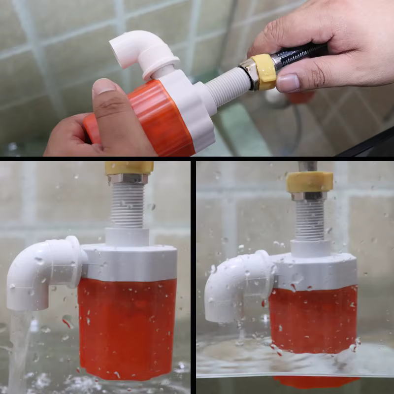 Vanne de niveau à flotteur 1/2 "3/4" 1 ", arrêt automatique de l'eau et interrupteur de maquillage pour piscine et Restaurant