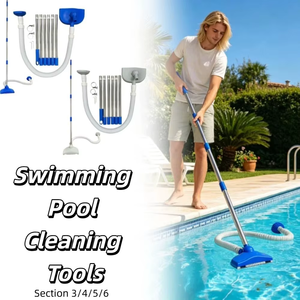 Aspirateur de piscine portatif automatique à aspiration manuelle pour nettoyage de piscine