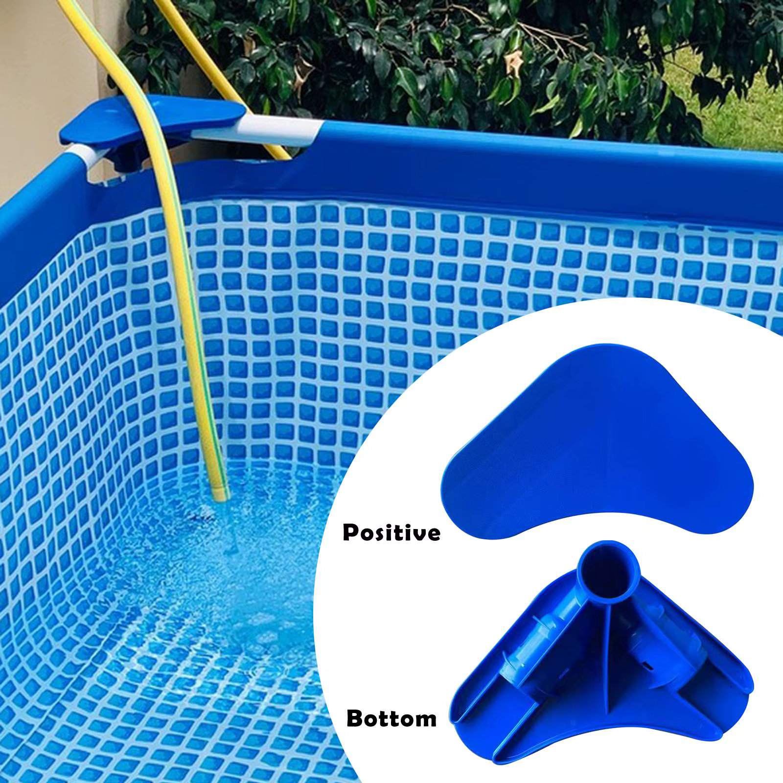 Connecteur d'angle compact pour structure de piscine – Pièce de rechange pour accessoires