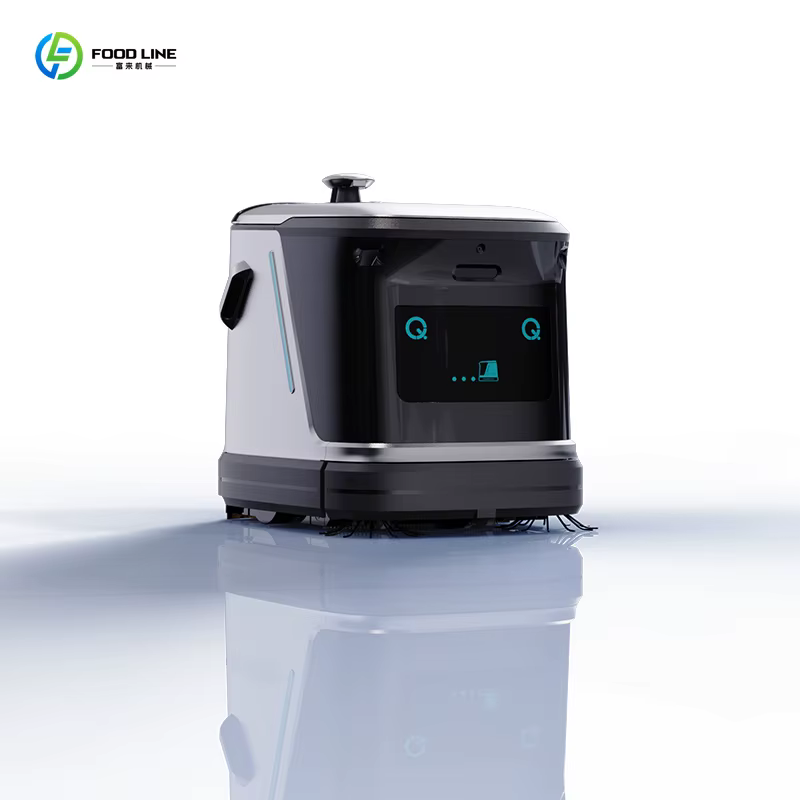 Robot laveur commercial avancé personnalisé, nettoyeur de sols autonome équipé d'une fonction de cartographie intelligente