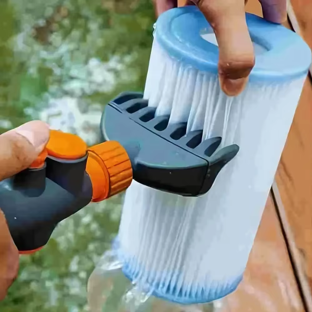 Nettoyeur portatif de filtre de cartouche de piscine