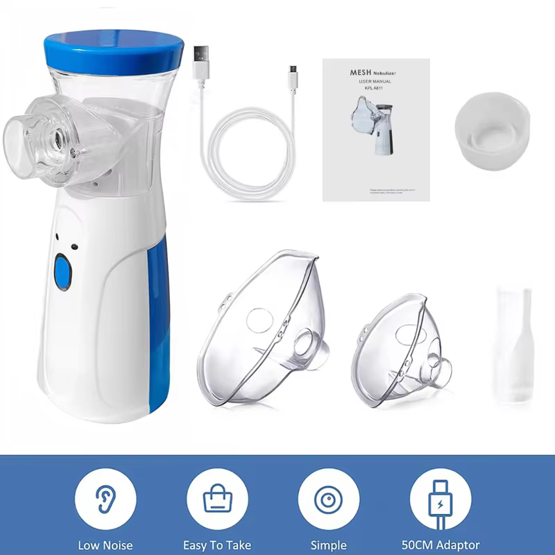 Nébuliseur médical Machine inhalateur d'asthme Mini USB portable automiseur enfants adulte enfant inhaler de vapeur nébuliseur à domicile soins de santé
