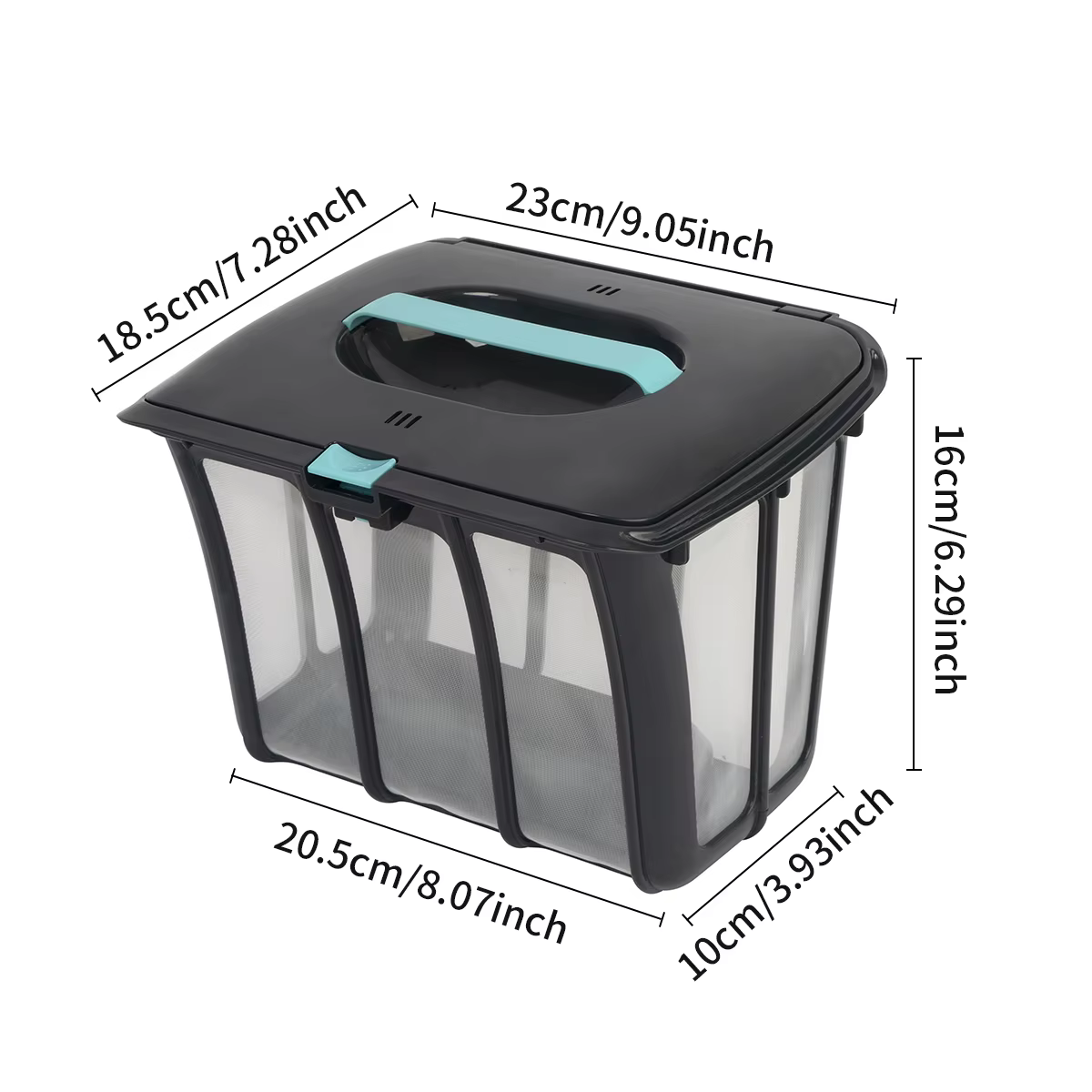 Filtre ultra-fin de 3 µm et panier de 180 µm pour robot nettoyeur de piscine Aiper Scuba S1