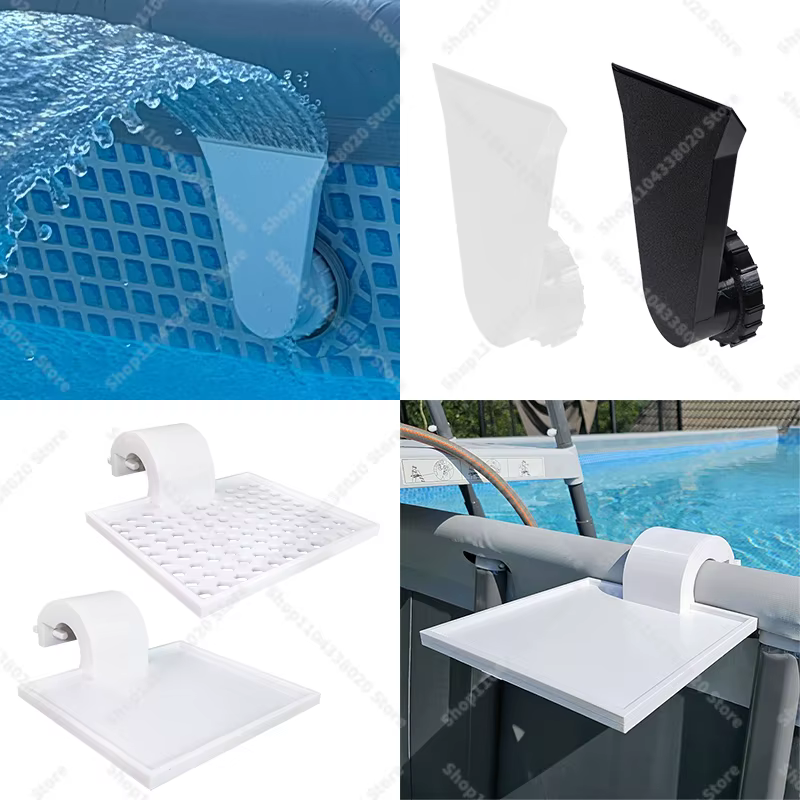 Montage direct de fontaine de piscine compatible avec les buses Bestway ou Intex